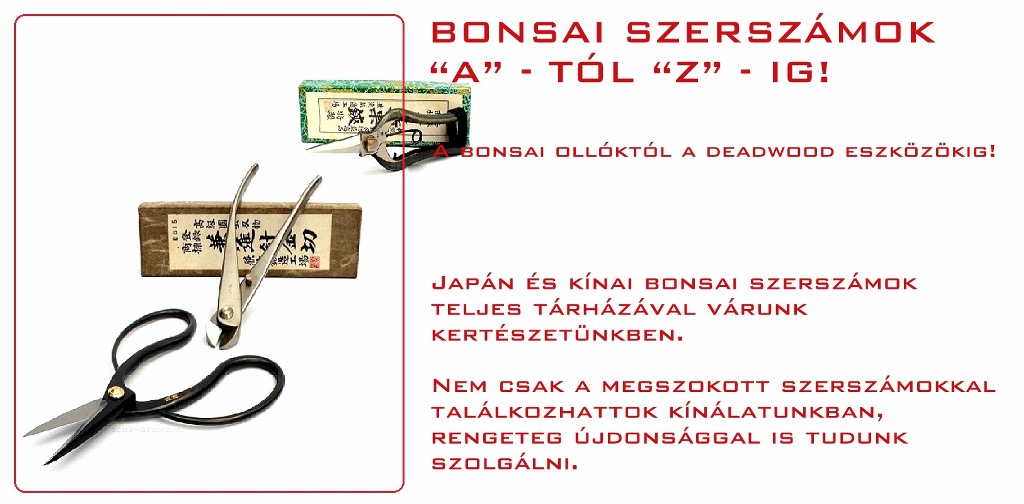 bonsai szerszamok bonsai alakitasahoz a marczika bonsai studio webaruhaz kinalatabol
